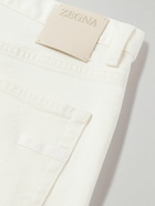 Zegna - Slim-Fit Jeans - White