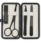 Czech & Speake - Air Safe Leather-Bound Travel Manicure Set - Colorless