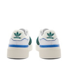 Adidas Superstar Bonega 2B W Sneakers in White/Dark Green/Bright Royal