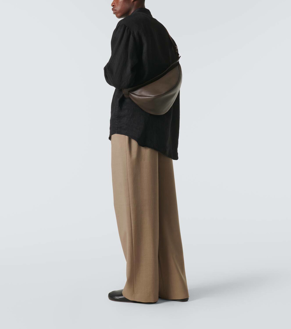The Row Slouchy Banana Large leather crossbody bag