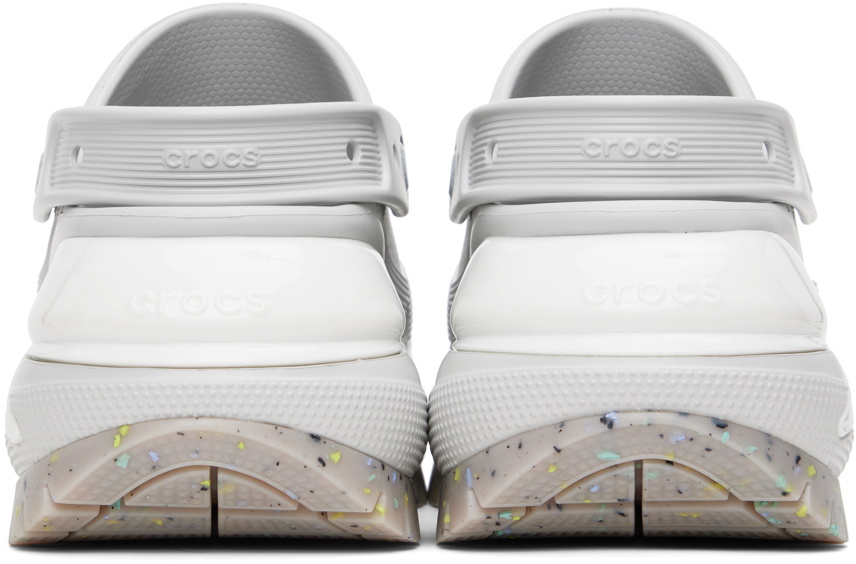 Crocs Gray Mega Crush Clogs