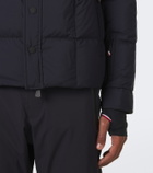 Moncler Grenoble Geltech corduroy-trimmed ski jacket