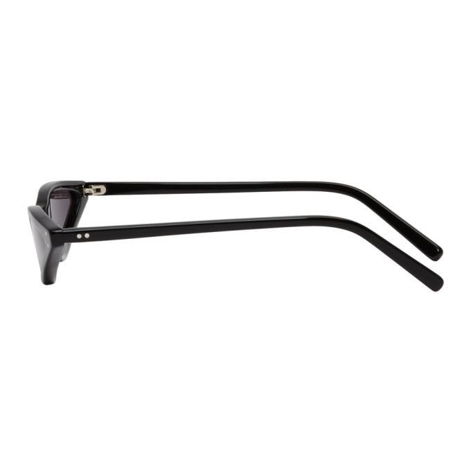 George Keburia Black Micro Cat-Eye Sunglasses