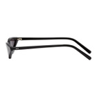 George Keburia Black Micro Cat-Eye Sunglasses