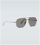 Cartier Eyewear Collection - Metal aviator sunglasses