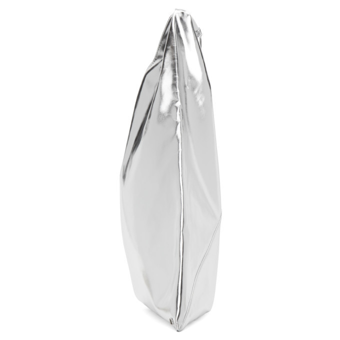 MM6 Maison Margiela Silver Classic Triangle Japanese Tote MM6