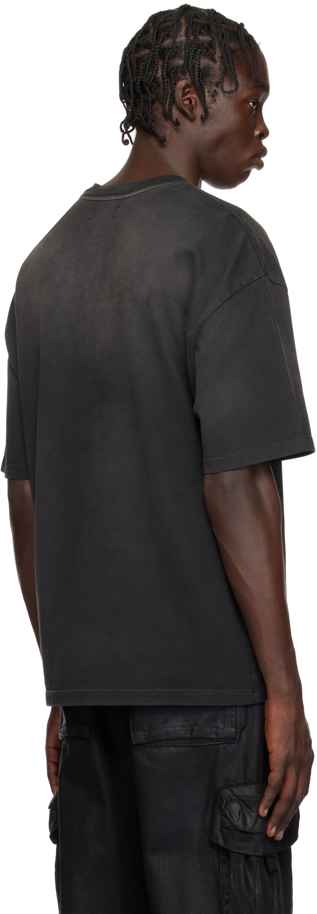 AMIRI Black Vintage Wash Pegasus T-shirt Amiri