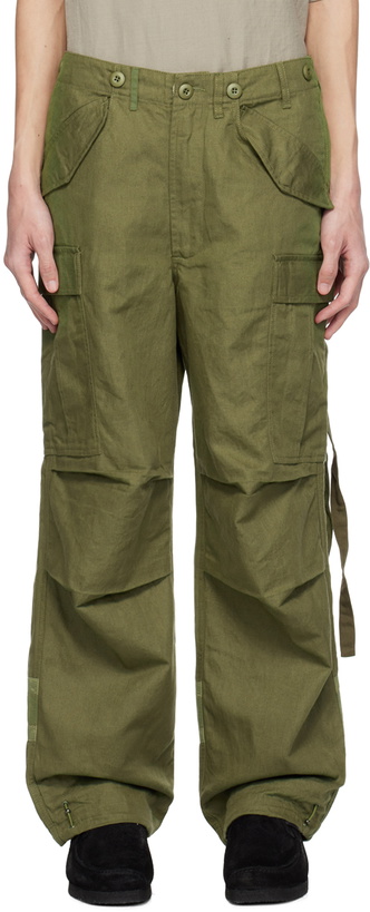 Photo: Maharishi Green M65 Cargo Pants