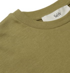 Séfr - Clin Cotton-Jersey T-Shirt - Green