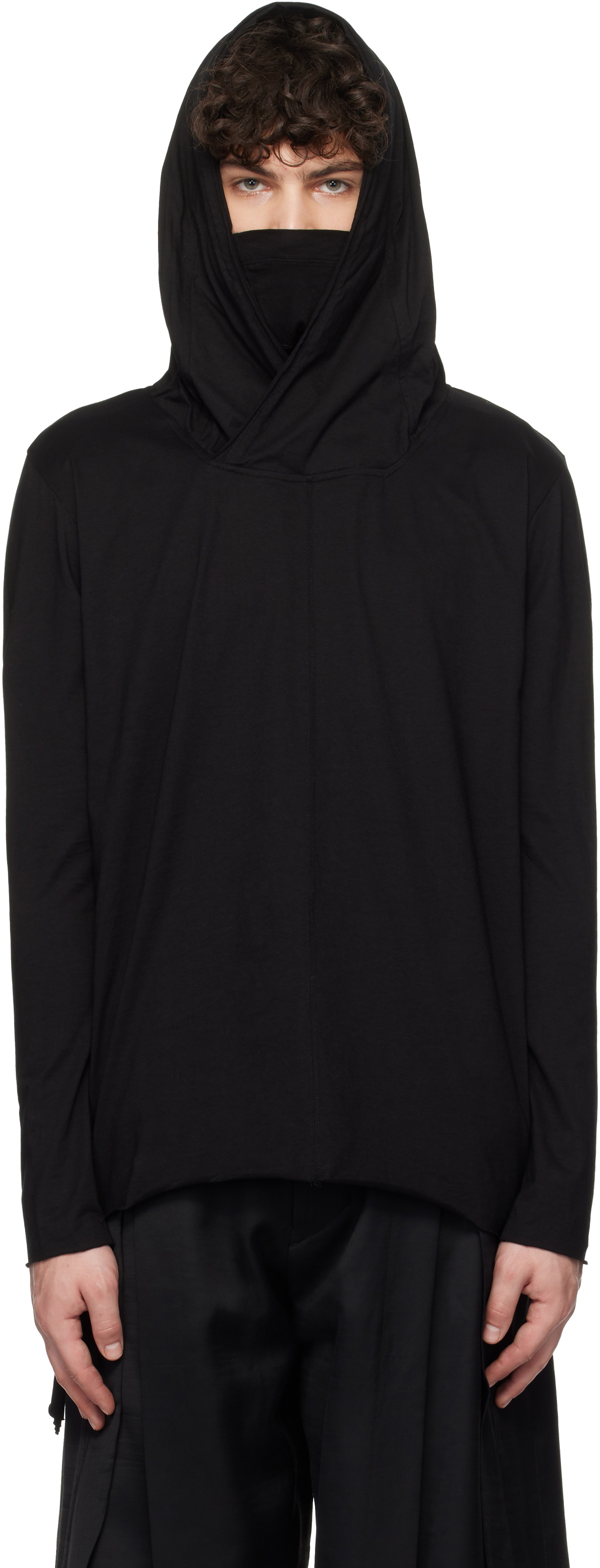 Julius Black All-Terrain Asymetric Hoodie