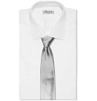 Giorgio Armani - 7cm Silk Tie - Gray