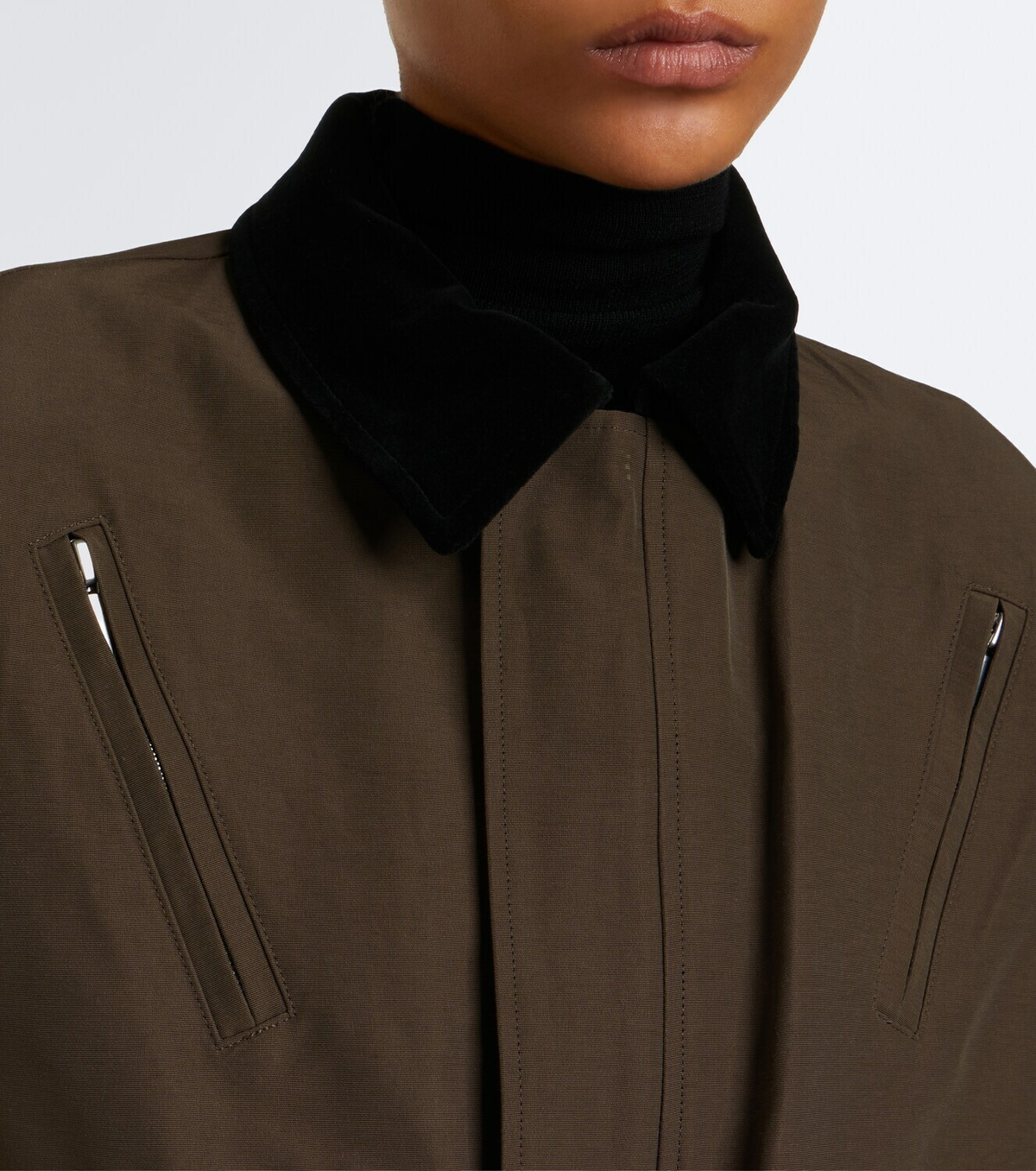 Sacai Cotton-blend blouson jacket
