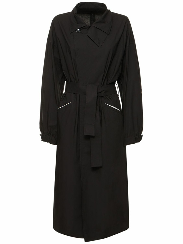 Photo: YOHJI YAMAMOTO - Cotton Midi Trench Coat