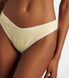 Montce Polly gingham bikini bottoms