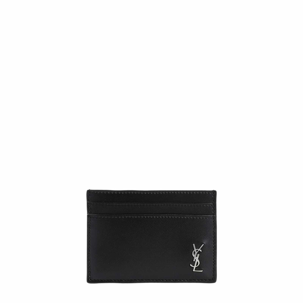 Saint Laurent Calf Leather Card Holder