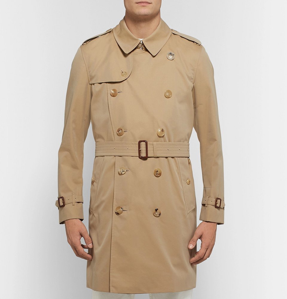 BURBERRY - Kensington Cotton Trench Coat