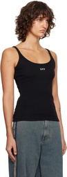 Off-White Black Off Stamp Rib Tank Top