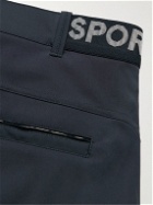 Bogner - Colvin Slim-Fit Stretch-Shell Golf Shorts - Blue