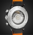 Baume & Mercier - Capeland Automatic Chronograph 42mm Stainless Steel and Leather Watch, Ref. No. M0A10452 - Black