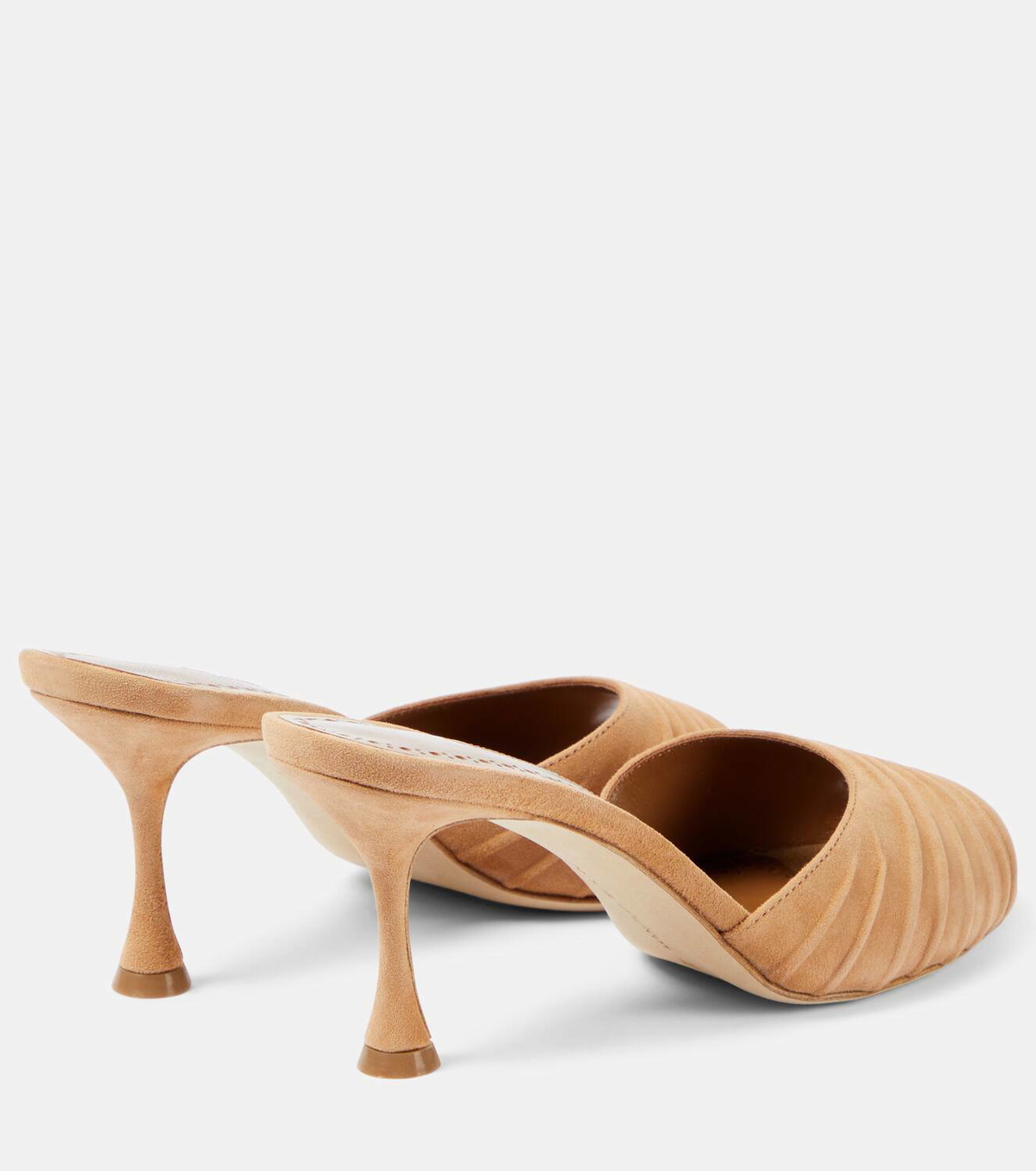 Manolo Blahnik Pirua suede mules Manolo Blahnik