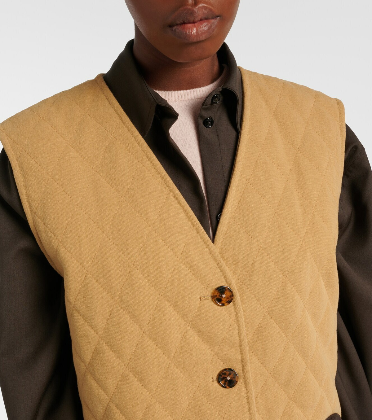Blazé Milano Suffolk quilted cotton vest