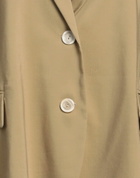 Erika Cavallini Womens Blazer Sand