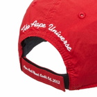 Men's AAPE College Logo Baseball Cap in Light Red 