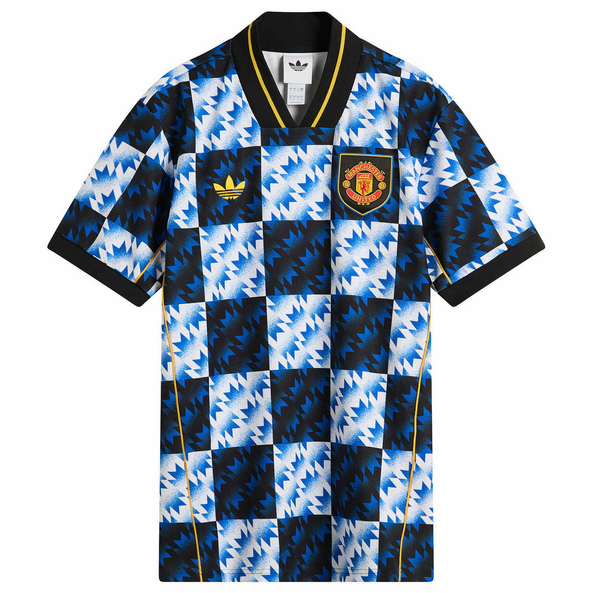 Adidas Manchester United Lifestyler Jersey Top in Multicolor