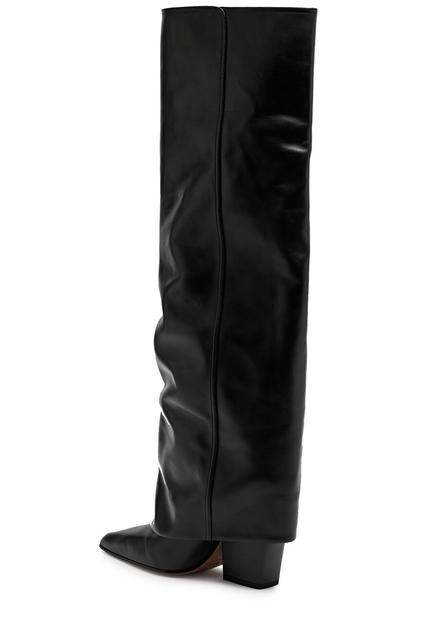 Paris Texas Jane Leather Knee-high Boots Black Paris Texas