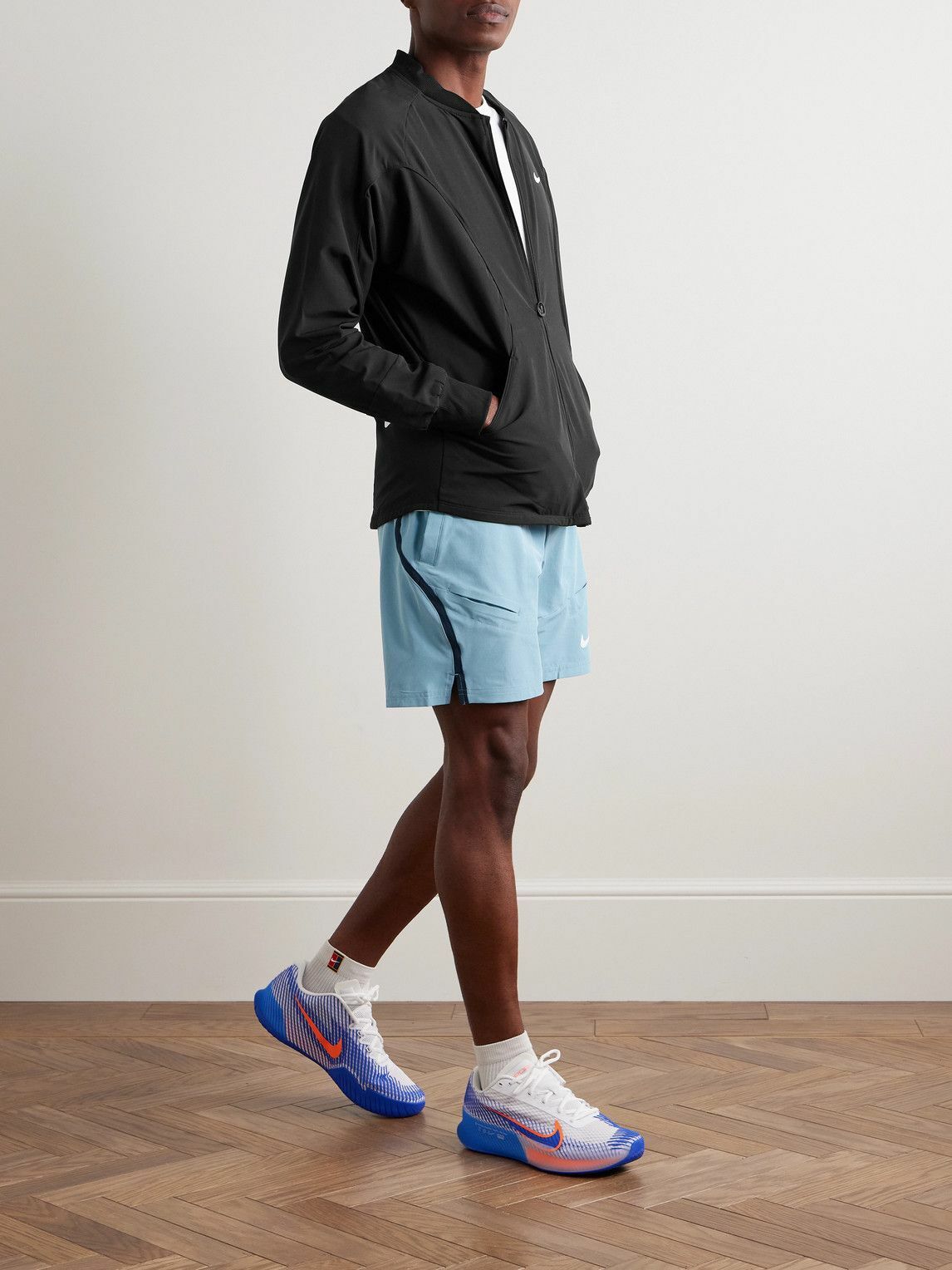 Nike Tennis - NikeCourt Advantage Dri-FIT Tennis Jacket - Black