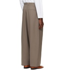 Studio Nicholson Taupe Line Tailored Trousers