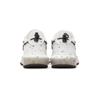 Valentino White Valentino Garavani Hand Spray Painted Bounce Sneakers