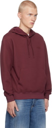 MACKAGE Burgundy Krystian Double-Face Jersey Hoodie