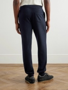 Allude - Tapered Wool and Cashmere-Blend Sweatpants - Blue