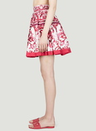 Dolce & Gabbana Majolica Print Skirt