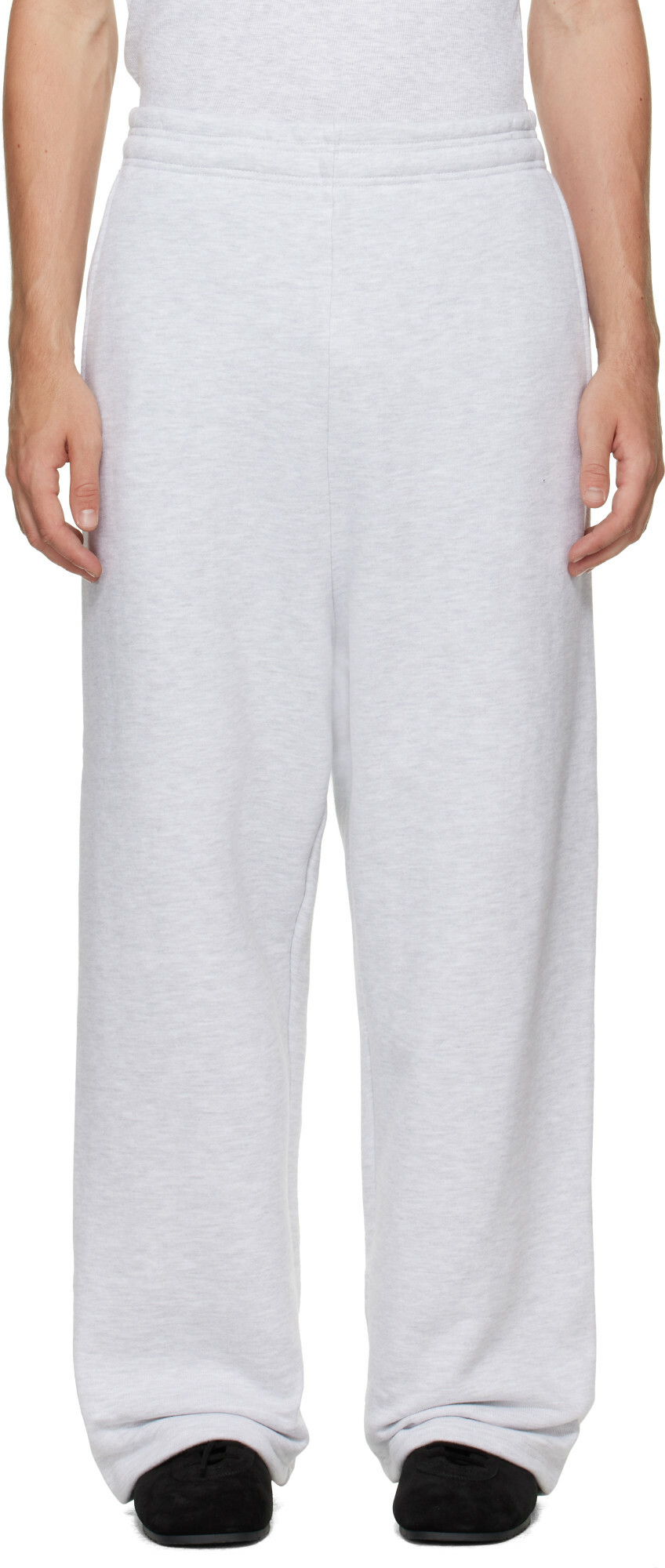 Entire Studios Gray Straight Leg Sweatpants