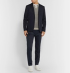 PS Paul Smith - Navy Slim-Fit Cotton-Blend Suit Trousers - Blue