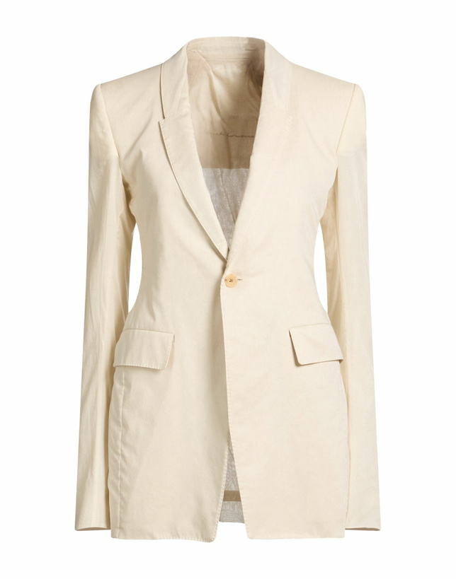 Photo: Rick Owens Womens Blazer in Beige