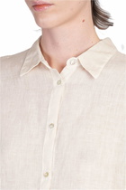 120% Lino Shirt In Beige Linen