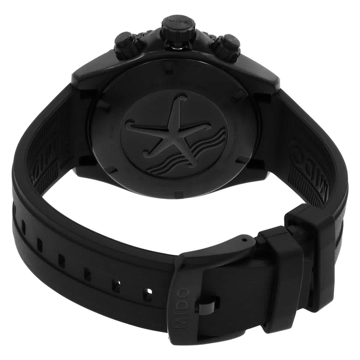 Mido Ocean Star Chronograph Automatic Black Dial Mens Watch M0266273705100