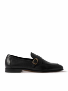 TOM FORD - Sean Buckled Full-Grain Leather Penny Loafers - Black