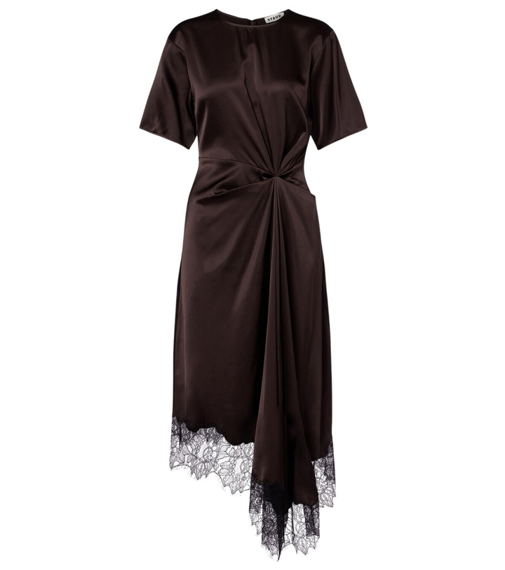 chinese dress ladies Staud Le Havre Dress Black