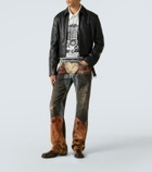 Acne Studios Leather biker jacket