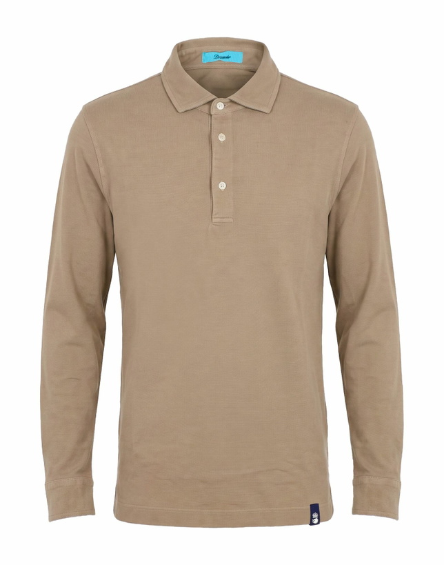 Photo: Drumohr Mens Polo shirt Taupe