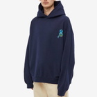 Marni Men's Python Logo Hoody in Ink