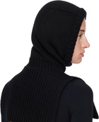 Moncler Genius Moncler x EE72 Black Wool Balaclava