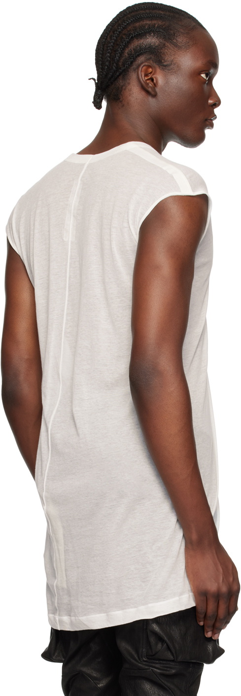 Rick Owens Off-White Porterville Deep V T-Shirt Rick Owens