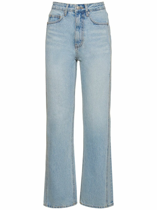 Photo: DUNST Linear High Rise Straight Jeans