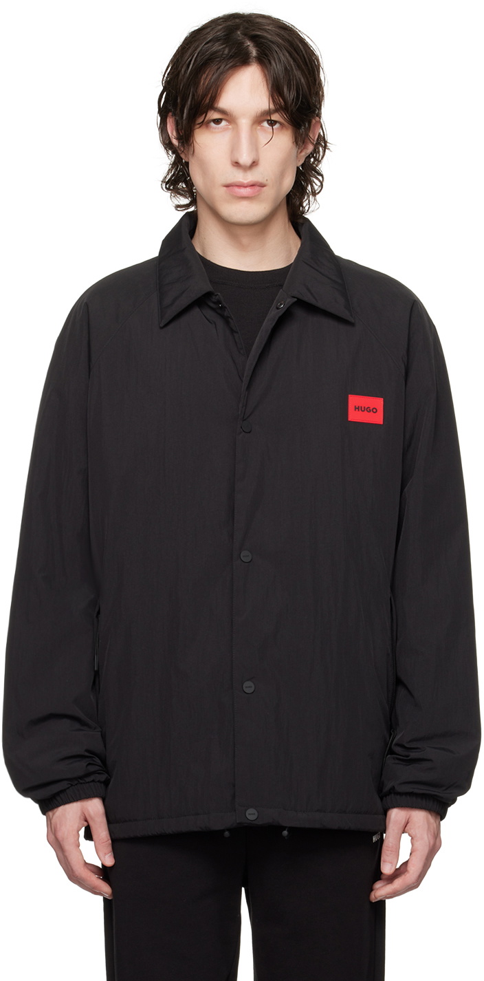 Hugo Black Patch Jacket Hugo Boss