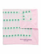 Richard James - Striped Cotton-Voile Pocket Square